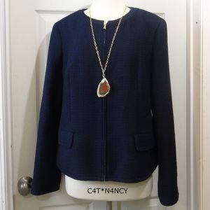 TALBOTS - So Professional Classic 2 Pockets Jacket